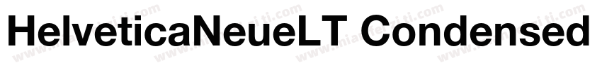HelveticaNeueLT Condensed GBpc EUC 字体转换